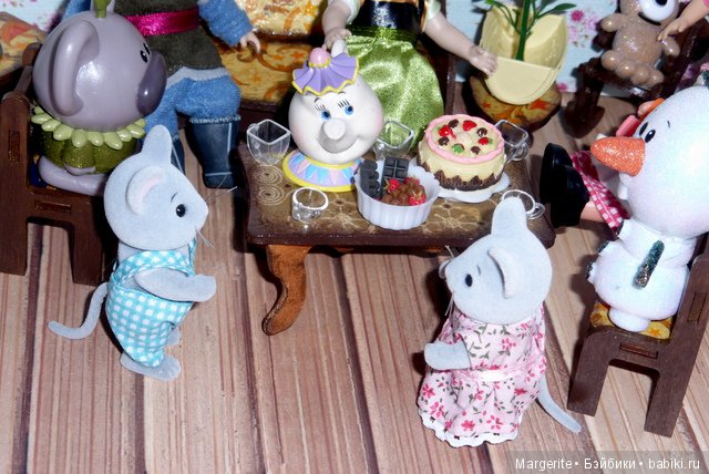 Мои кукломебельные эксперименты или Откушайте чаю, гости дорогие (фото 6)