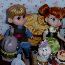 Мои кукломебельные эксперименты или Откушайте чаю, гости дорогие