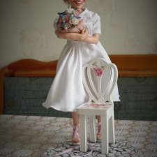 Портретная кукла в подарок Маме