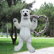 Ростовая кукла Белый медведь