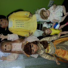 Хочу показать свою скромную коллекцию кукол