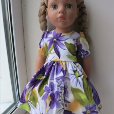 Платье для кукол 50-60, см