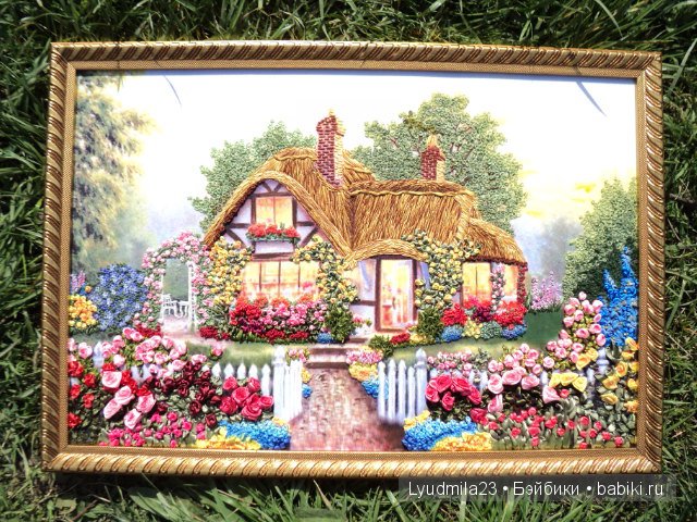 Моя новая похвастушка- заказ "Домика счастья"