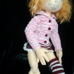 Вот таких текстильных куколок я шила. Ностальгирую... Много фото