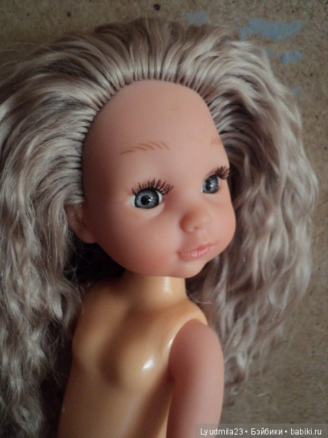 Перепрошивка волос кукле. Продолжение (фото 6)