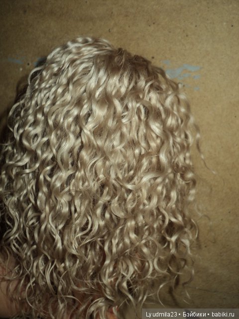 Перепрошивка волос кукле. Продолжение (фото 5)
