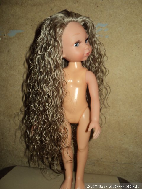 Перепрошивка волос кукле. Продолжение (фото 3)