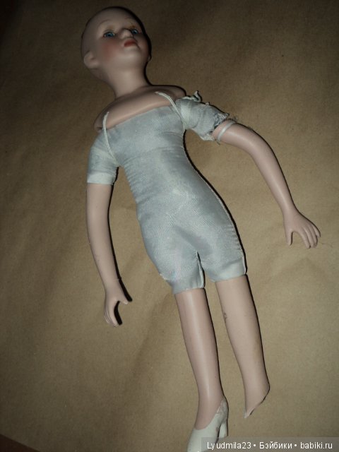 Реставрация. Первый опыт — Ремонт и реставрация фарфоровых кукол: склейка