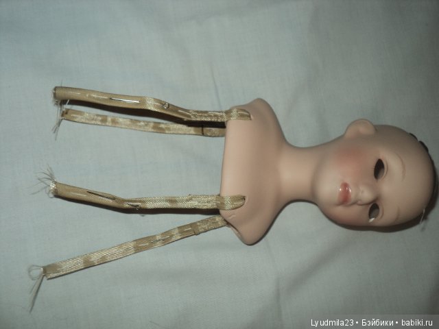 Реставрация. Первый опыт — Ремонт и реставрация фарфоровых кукол: склейка