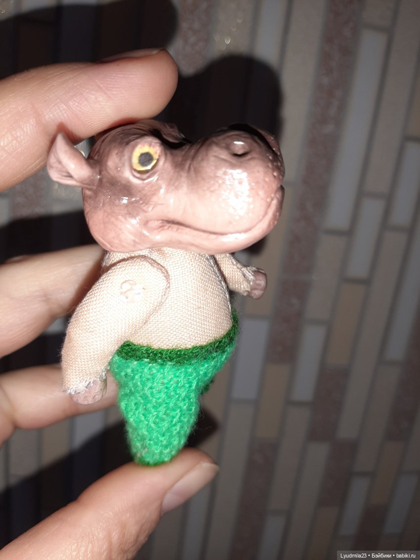 Мои бегемотики | Бэйбики Мои бегемотики — Авторские игрушки ручной работы: Тедди (фото 5)