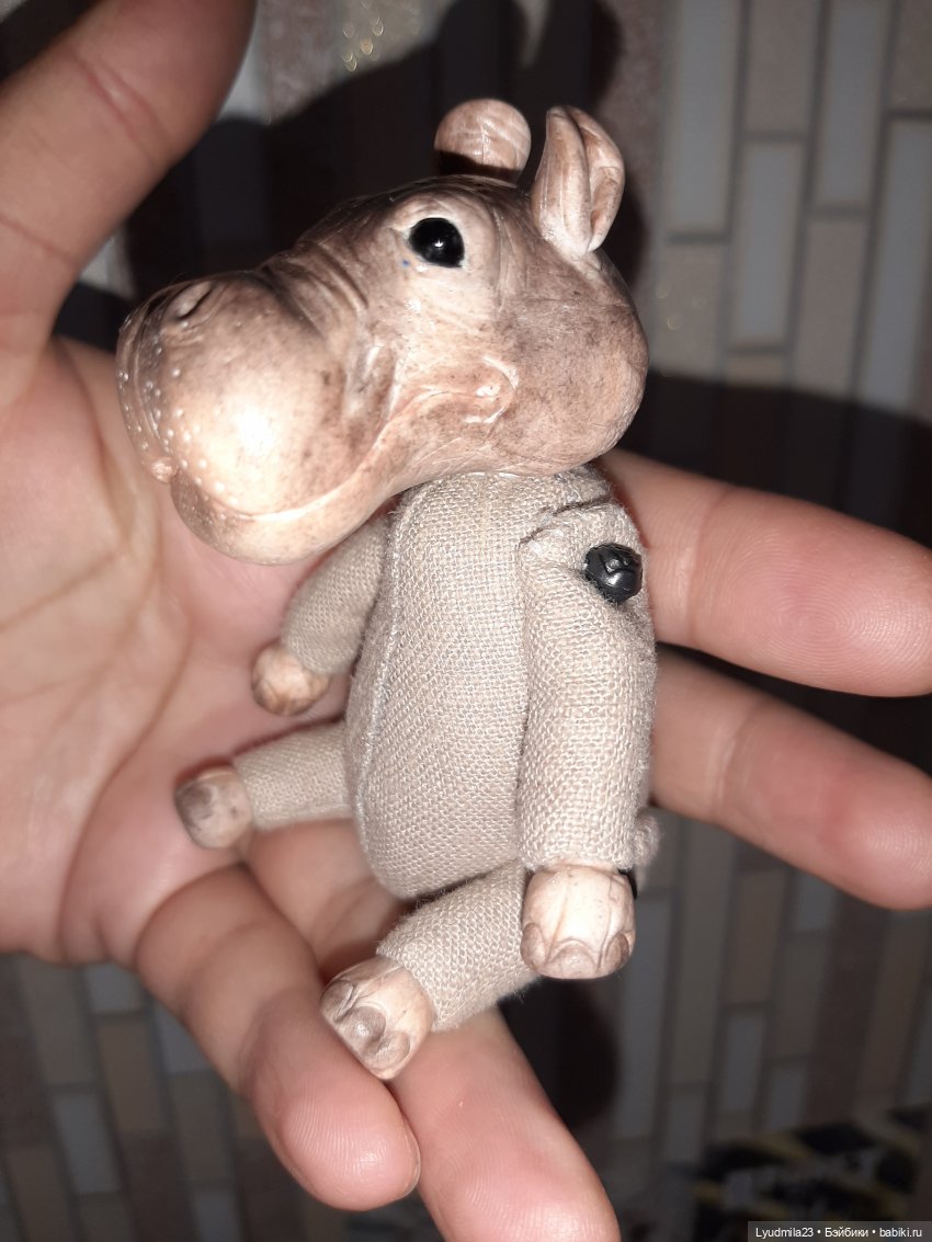 Мои бегемотики | Бэйбики Мои бегемотики — Авторские игрушки ручной работы: Тедди (фото 3)