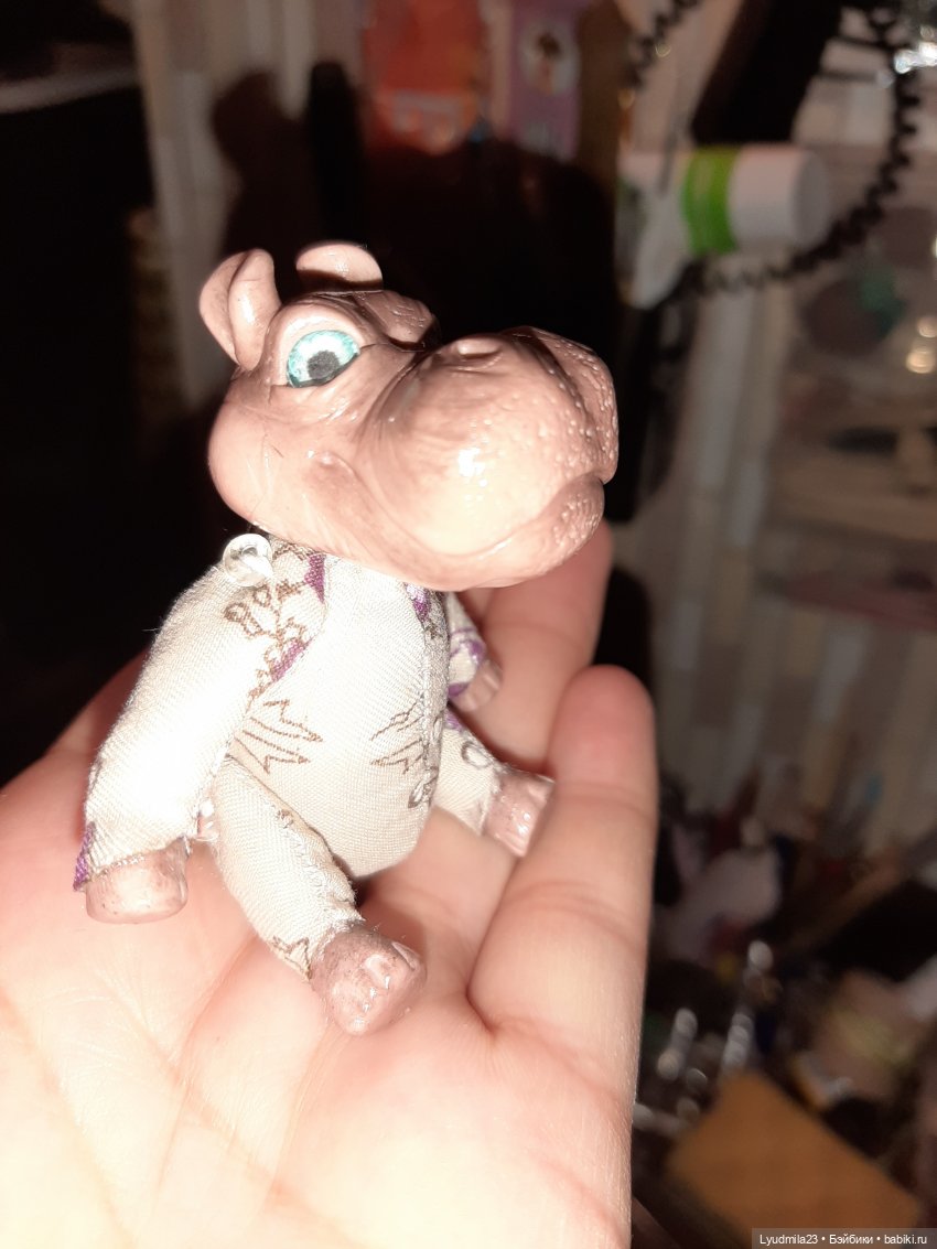 Мои бегемотики | Бэйбики Мои бегемотики — Авторские игрушки ручной работы: Тедди (фото 8)