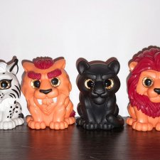 Фигурки "Дикие кошки" полная серия