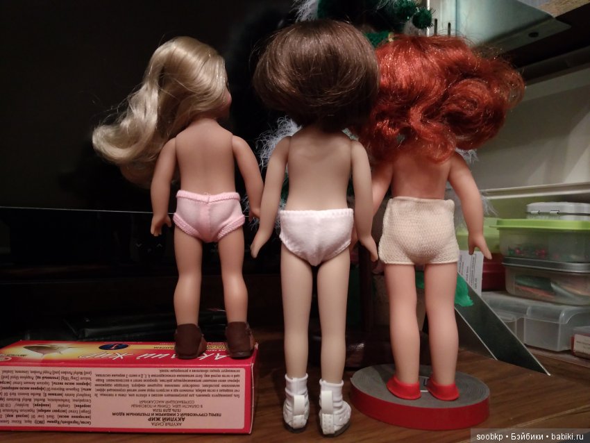 Малышка Мари (Heartstring Dianna Effner) и ее подруги / сравнение кукол (фото 4)