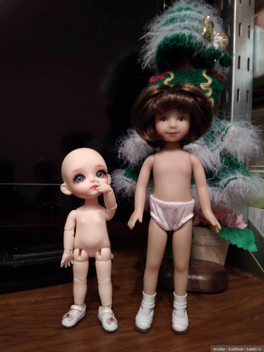 Малышка Мари (Heartstring Dianna Effner) и ее подруги / сравнение кукол (фото 7)