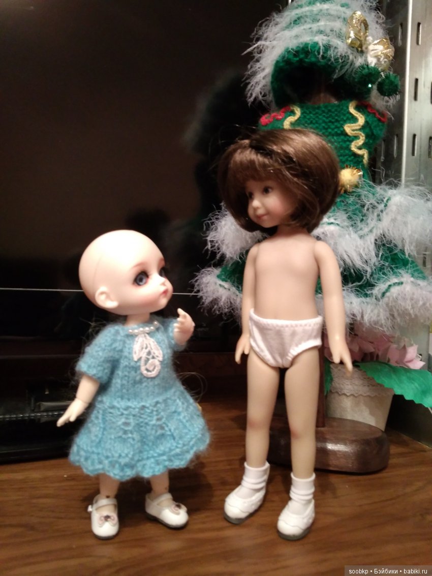Малышка Мари (Heartstring Dianna Effner) и ее подруги / сравнение кукол (фото 8)