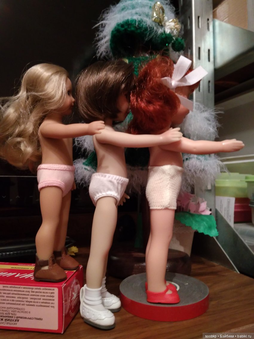Малышка Мари (Heartstring Dianna Effner) и ее подруги / сравнение кукол (фото 3)