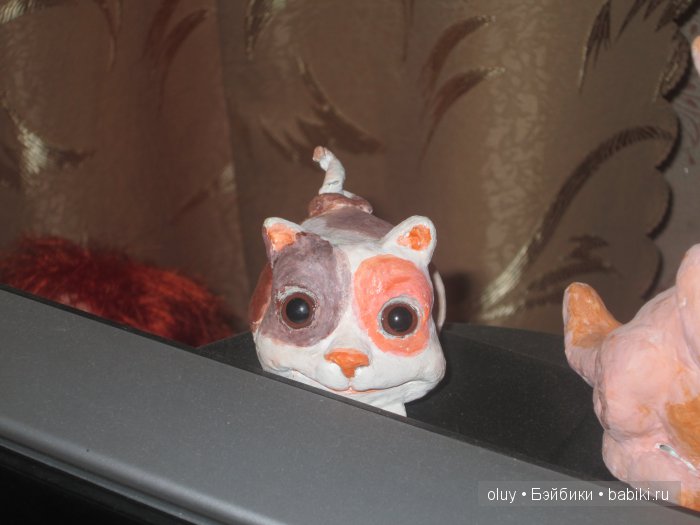 Мой мир — Игрушки в смешанной технике (мех и глина): Арт (фото 4)