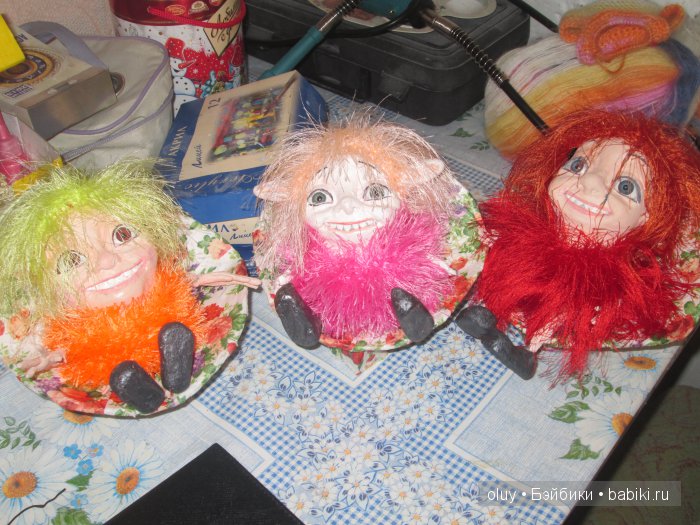 Мой мир — Игрушки в смешанной технике (мех и глина): Арт (фото 2)