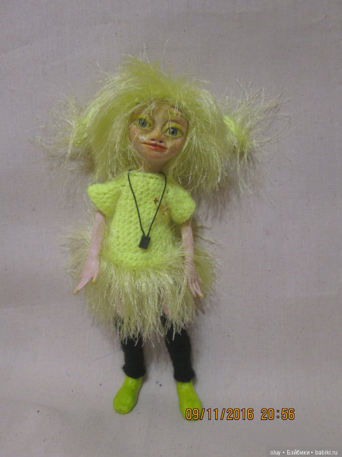 Подарки — Игрушки в смешанной технике (мех и глина): Арт (фото 5)