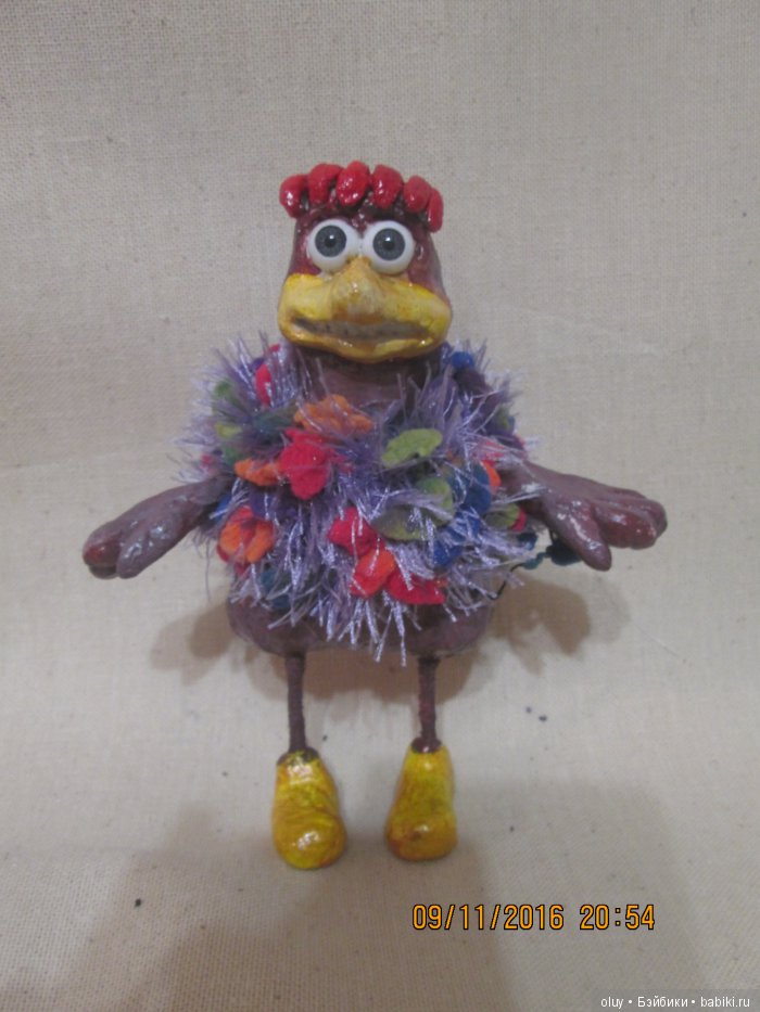 Подарки — Игрушки в смешанной технике (мех и глина): Арт (фото 2)