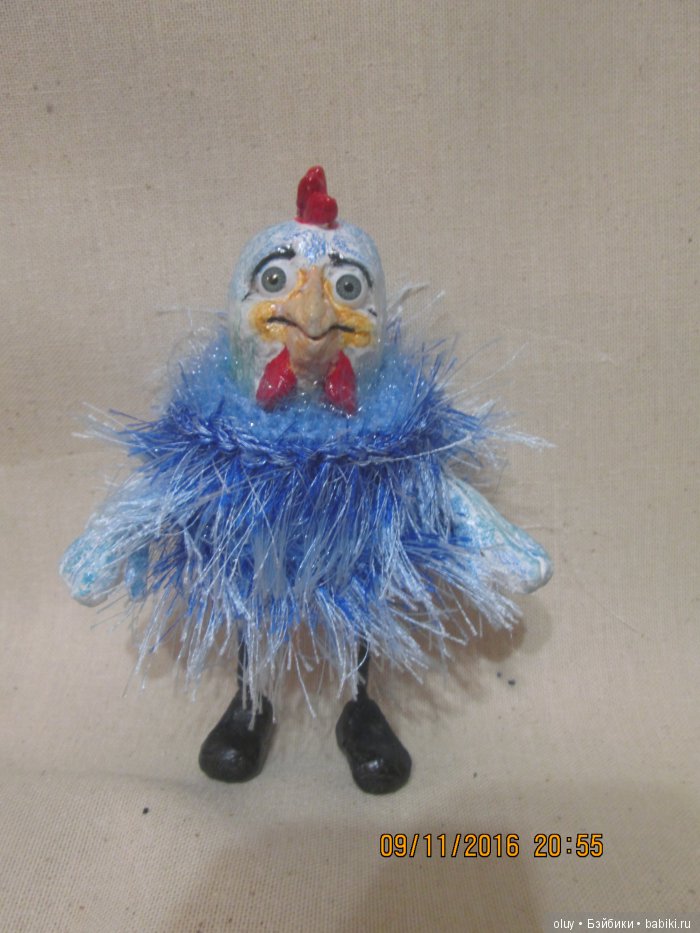 Подарки — Игрушки в смешанной технике (мех и глина): Арт (фото 3)