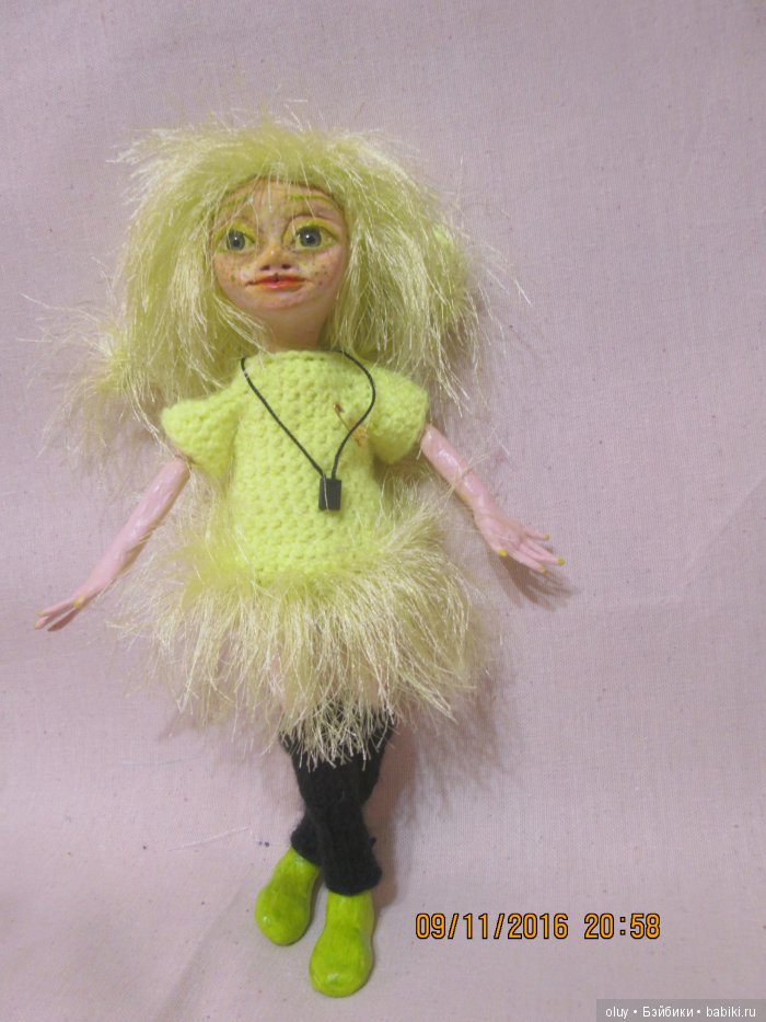 Подарки — Игрушки в смешанной технике (мех и глина): Арт (фото 8)