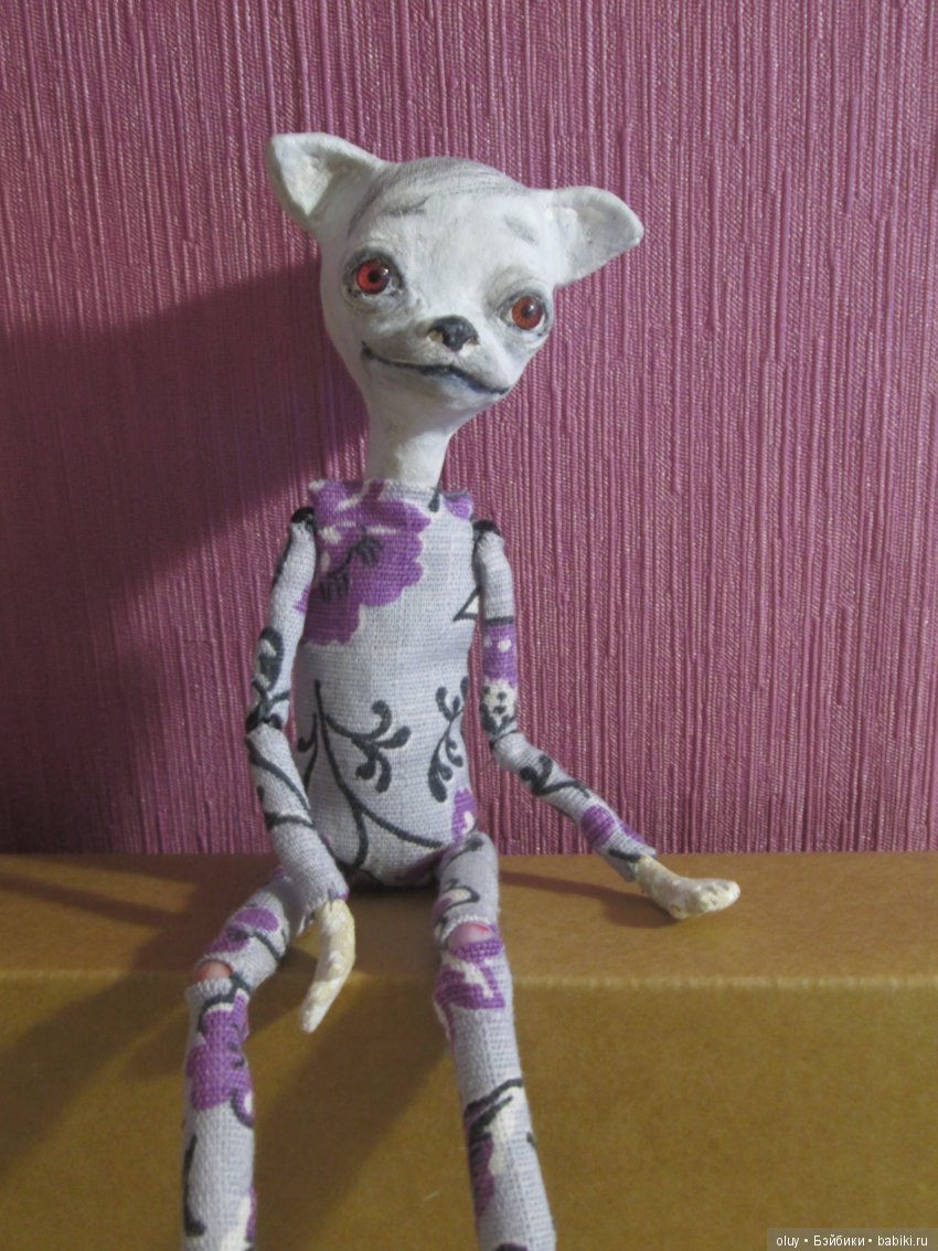 Собачки — Авторские куклы из дерева (фото 3)