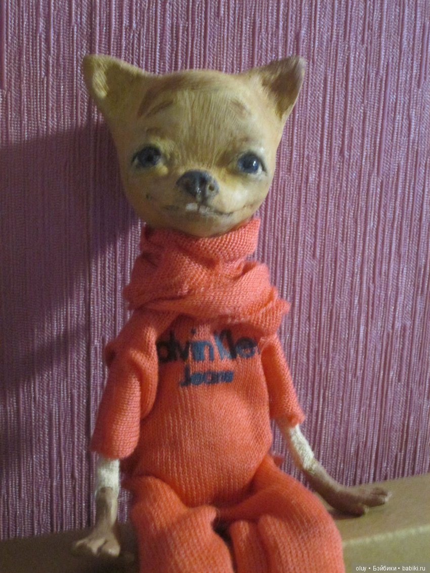 Собачки — Авторские куклы из дерева (фото 4)