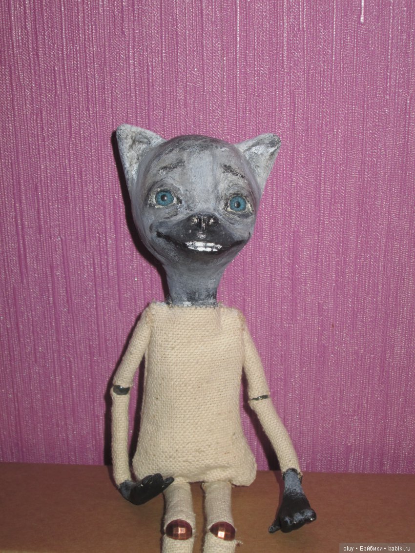 Собачки — Авторские куклы из дерева