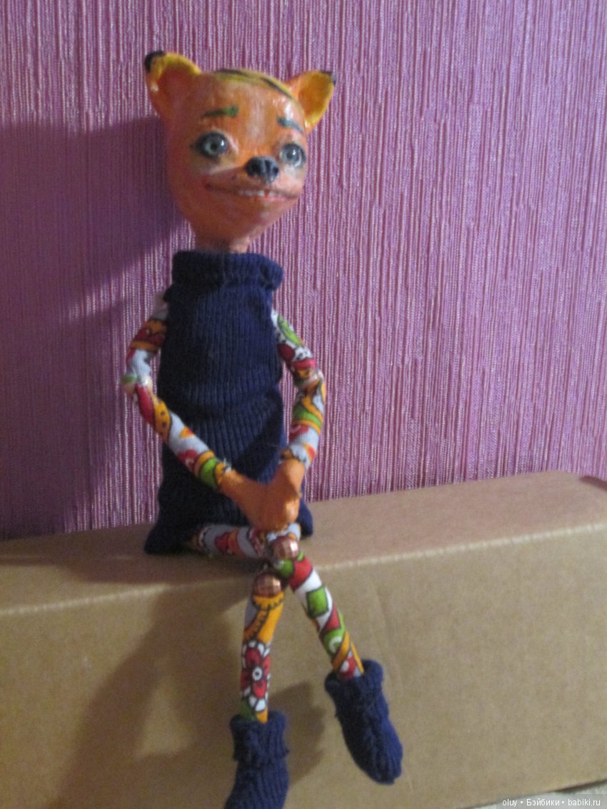 Собачки — Авторские куклы из дерева (фото 5)