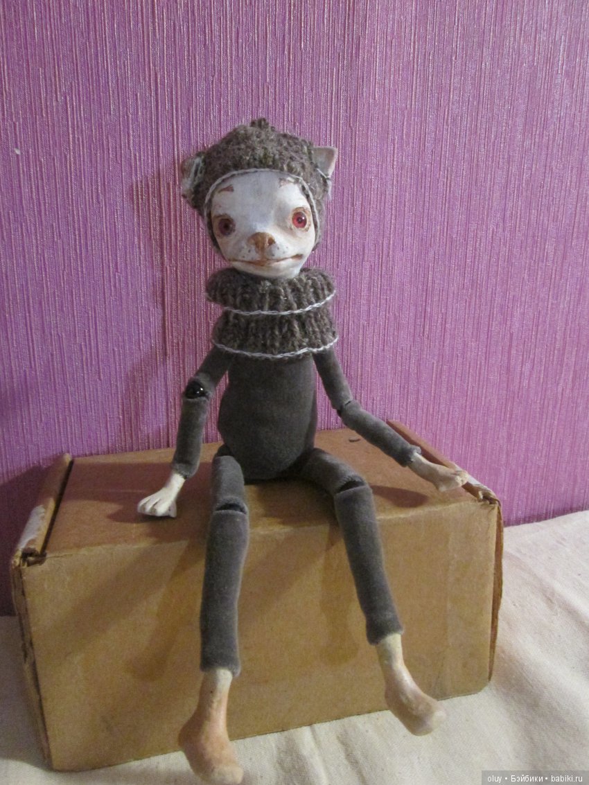 Белка и Стрелка — Авторские куклы из дерева (фото 4)