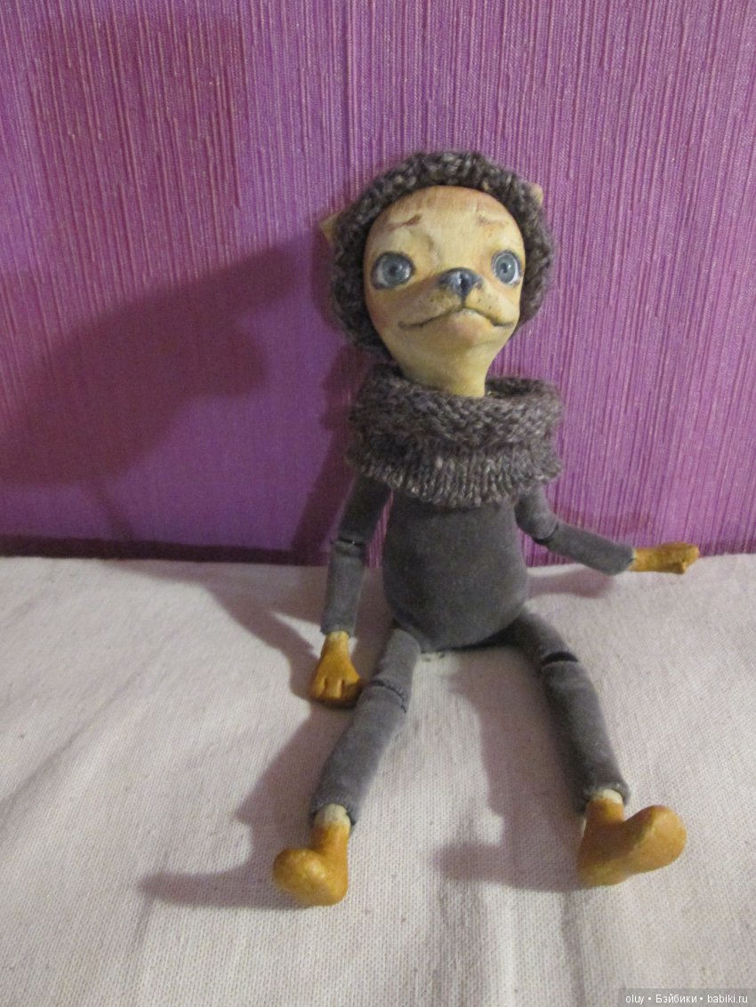 Белка и Стрелка — Авторские куклы из дерева (фото 2)