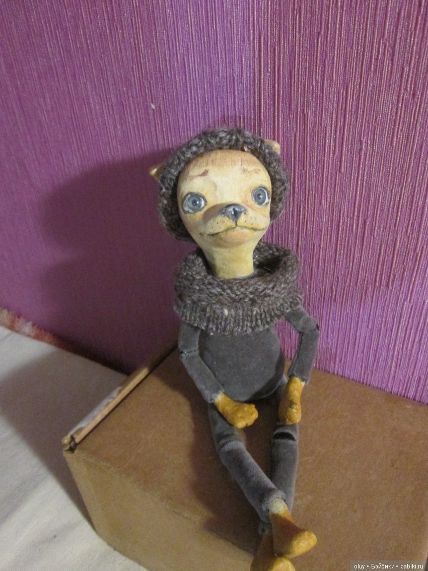 Белка и Стрелка — Авторские куклы из дерева (фото 3)