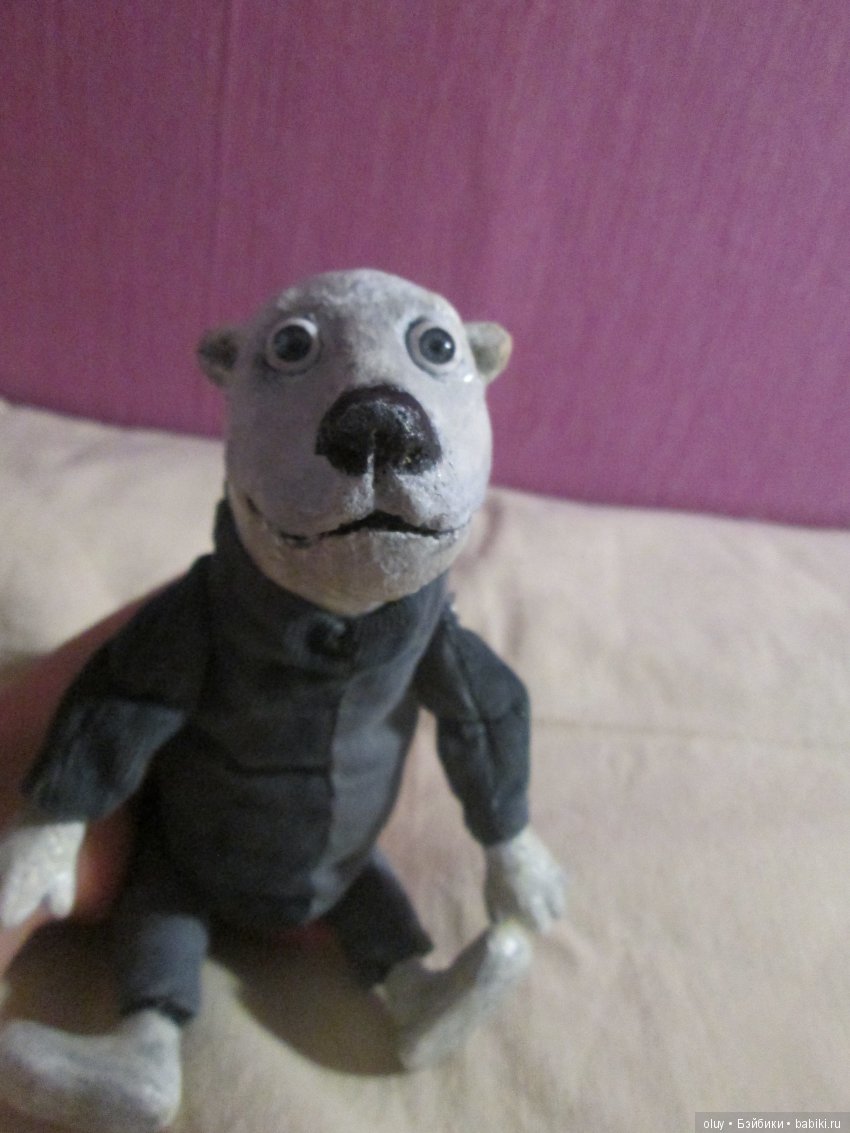 Медведь — Авторские куклы из дерева (фото 6)