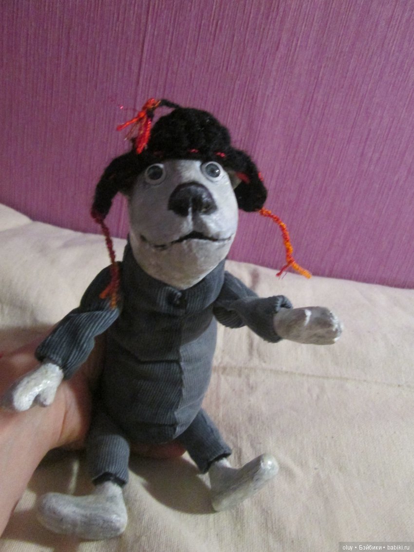 Медведь — Авторские куклы из дерева (фото 7)