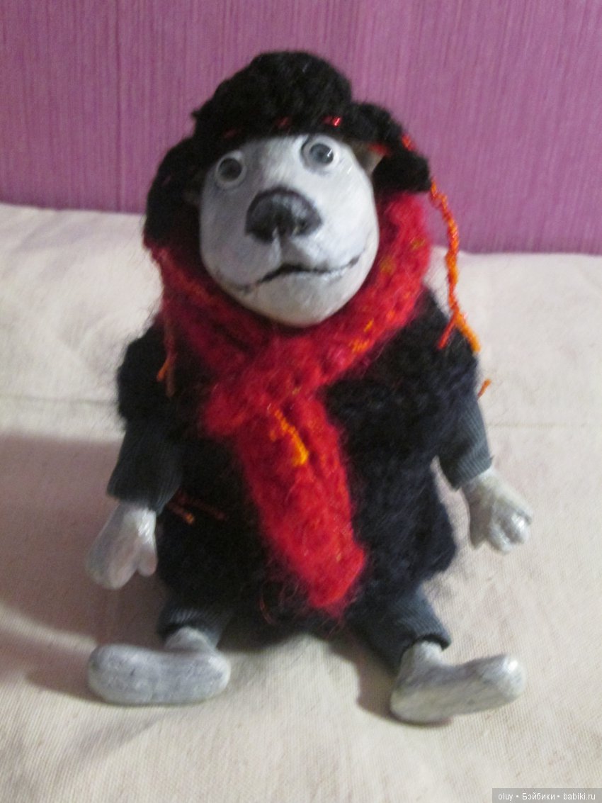 Медведь — Авторские куклы из дерева (фото 2)