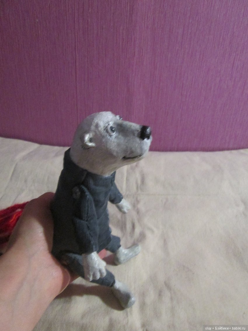 Медведь — Авторские куклы из дерева (фото 5)