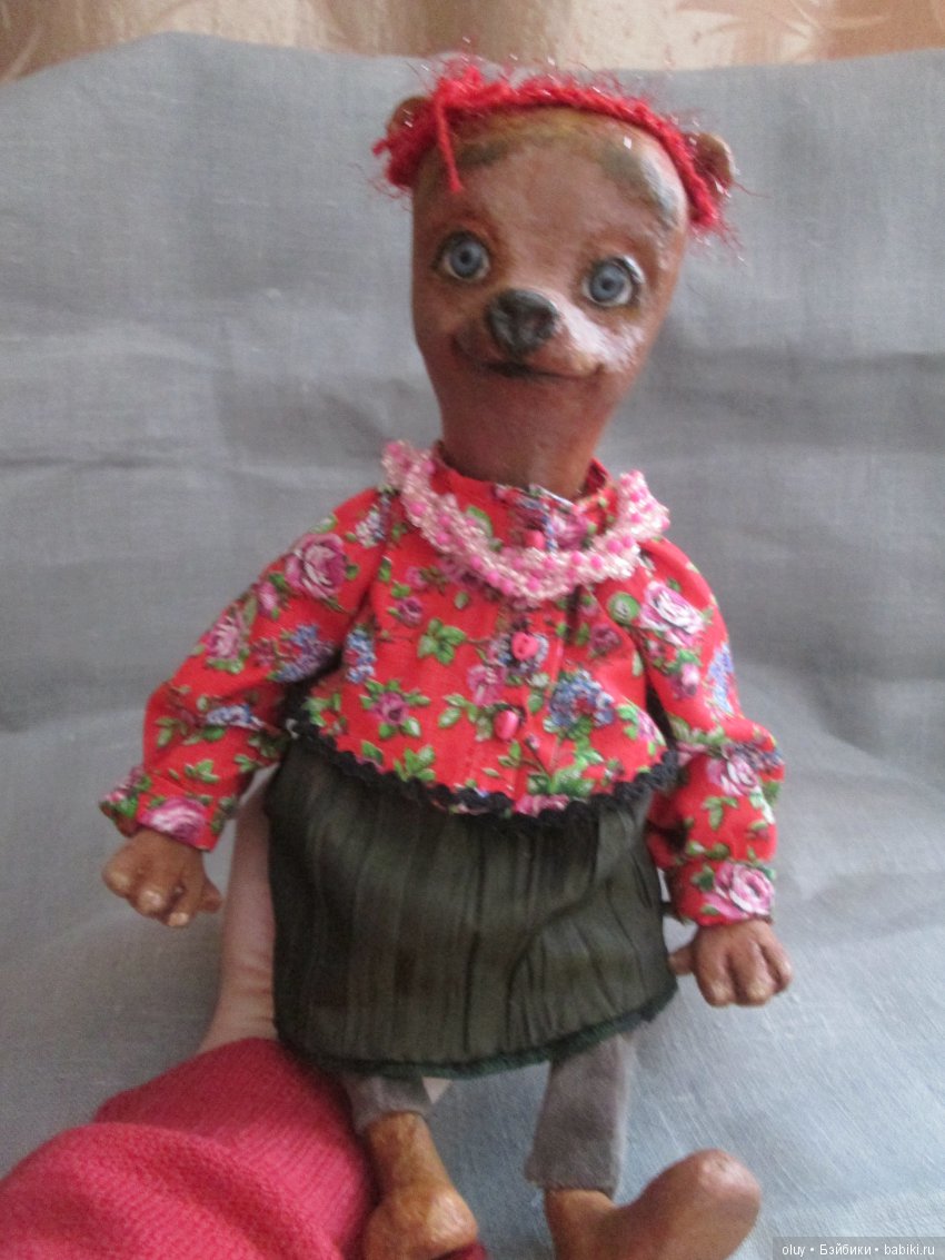 Настасья Петровна — Авторские куклы из дерева (фото 2)