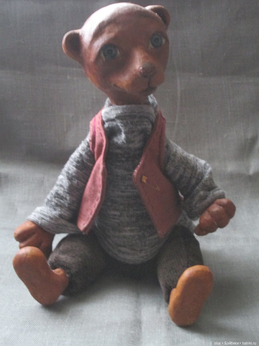 Киса и Михаил — Авторские куклы из дерева (фото 5)