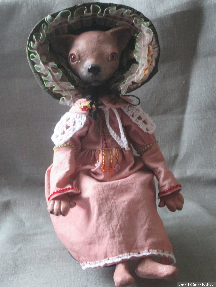 Киса и Михаил — Авторские куклы из дерева (фото 3)