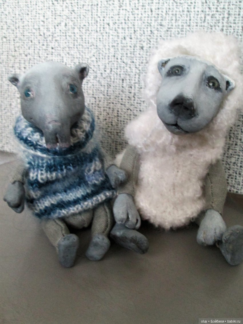 Интерьерные игрушки — Авторские куклы из дерева (фото 9)