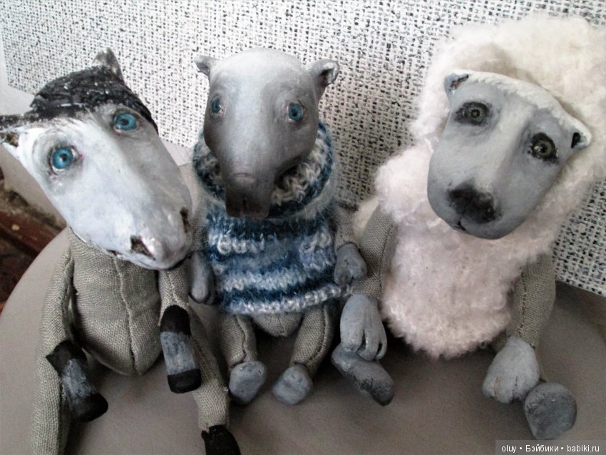 Интерьерные игрушки — Авторские куклы из дерева (фото 10)