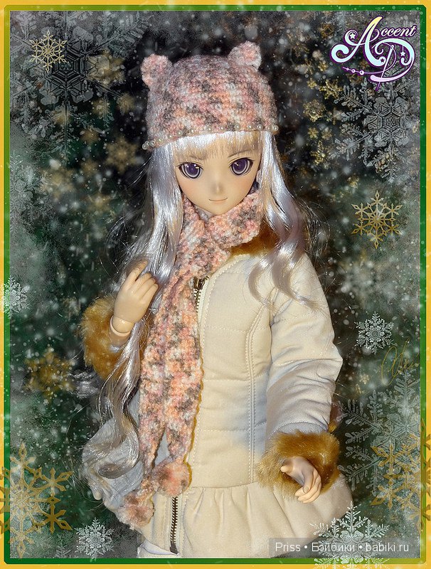 Шапочка и шарфик DD, DDS, MDD, Smart Doll автор Priss Asagiri, AccentD Шапочка и шарфик DD, DDS, MDD, Smart Doll автор Priss Asagiri, AccentD