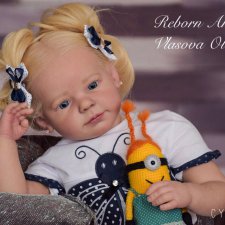 Куколка реборн Камилла, скульптор Ann Timmerman