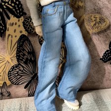 Джинсы для малышек Tender