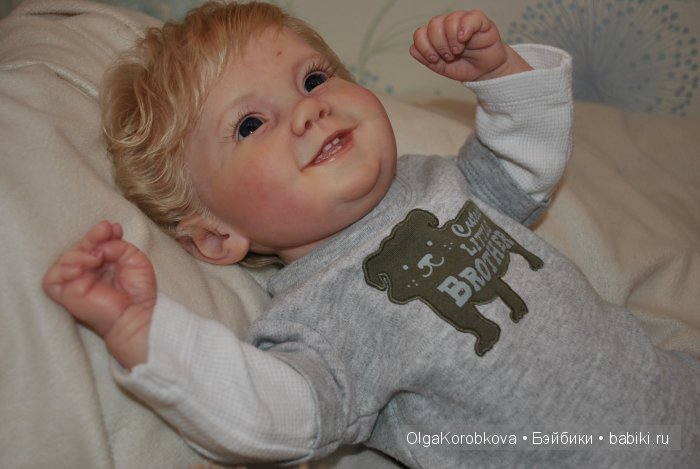 Малыш реборн из молда Emilia by Ping Lau (фото 2)