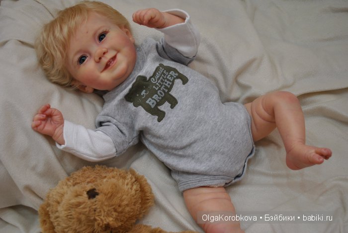 Малыш реборн из молда Emilia by Ping Lau (фото 3)