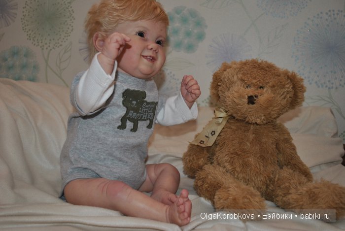 Малыш реборн из молда Emilia by Ping Lau (фото 7)