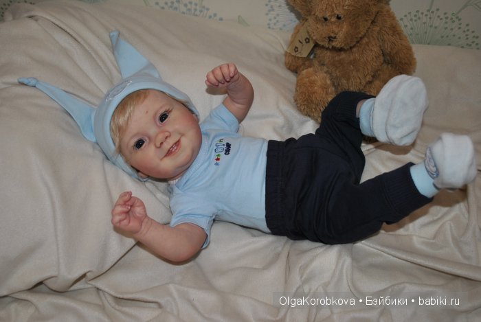 Малыш реборн из молда Emilia by Ping Lau (фото 9)